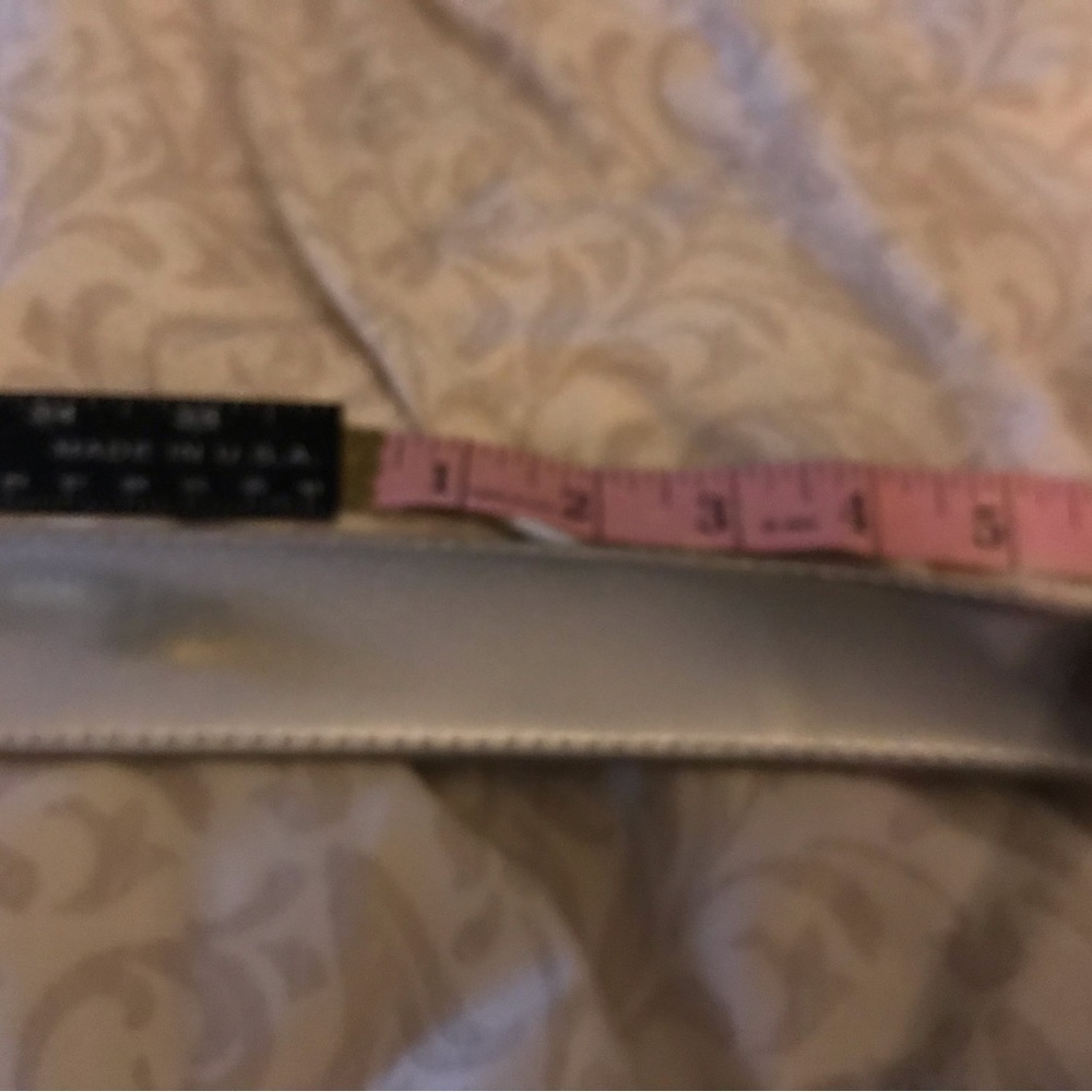 Guess silver adjustable belt w/ rhinestone available in other colors NWT - Picture 6 of 8